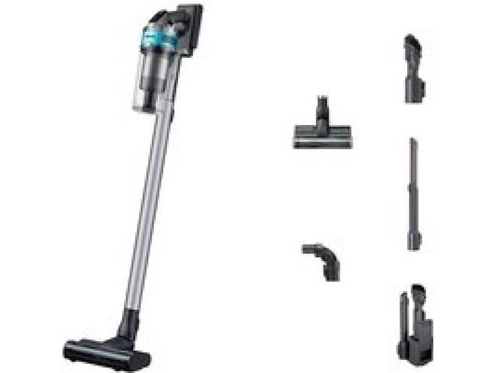 Aspirateur Balai - SAMSUNG - Jet 75 Turbo - 2en1 - Rechargeable - Sans Sac - Noir/Chrome