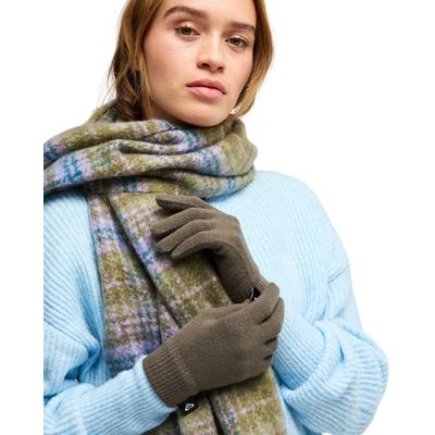 Strickhandschuhe ROXY "Tropical Snow", Damen, braun (beetle), Obermaterial: 100% Modacryl., Handschuhe