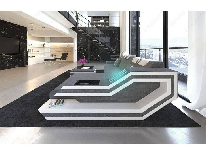 Stoff Ecksofa Ravenna L-Form