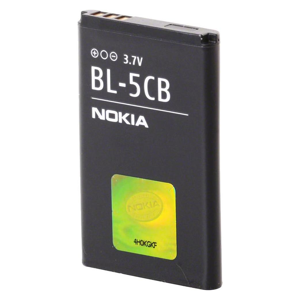 Nokia BL-5CB Batterie für Mobiltelefon Li-Ion 800 mAh (Akku, Nokia 101, Nokia 105, Nokia 1616, Nokia C1-02, Nokia X2-05) (0670619)