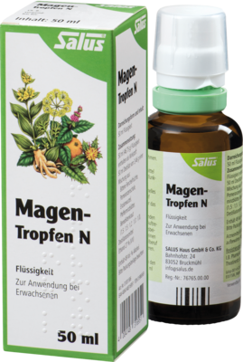 SALUS Pharma GmbH MAGEN TROPFEN N Salus 50 ml 01986569
