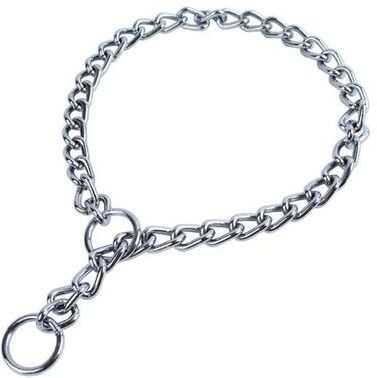 Uplift Treasures Stainless Steel Snake Chain Dog Training Collar silver 55cm X 3.0mm