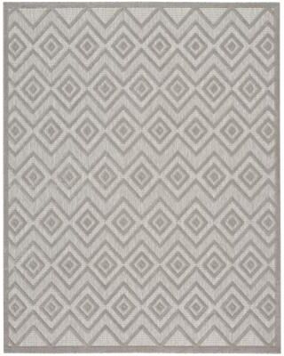 Nourison Versatile Indoor/Outdoor Geometric Flatweave Area Rug