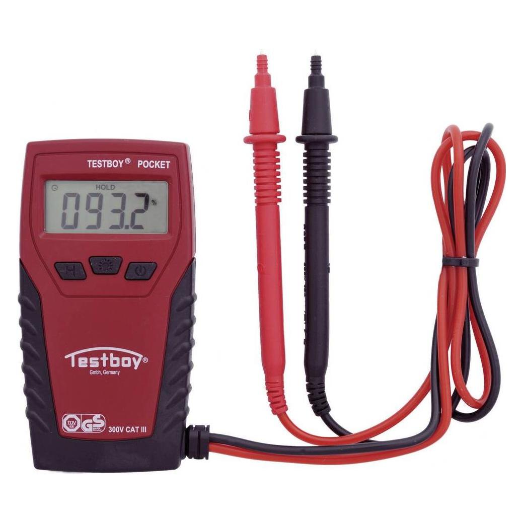 Testboy Hand-Multimeter digital Pocket (CAT III 300V, Hand-Multimeter) (Testboy Pocket)