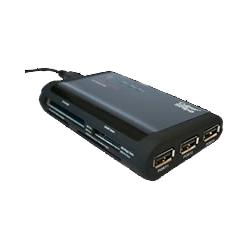 Cyber Snipa USB Hub s čtečkou karet / USB Hub + čtečka karet (3 Ports) (9331489006377)