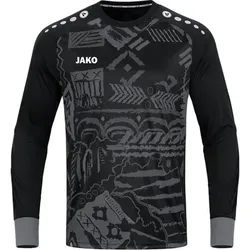JAKO Herren Torwarttrikot TW-Trikot Tropicana, Größe S in Schwarz Schwarz