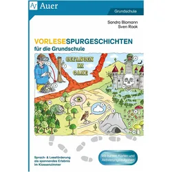 Blomann:Vorlesespurgeschichten für die, Schulbücher von Sven Rook, Sandra Blomann