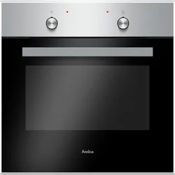 Amica EB 947 610 E, Einbaubackofen, Edelstahl, 62 L, 6 Backofenfunktionen, Umluft