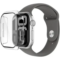 Belkin Temperedcurve Bumper Screen cl 42mm, Smartwatch Zubehör, Transparent