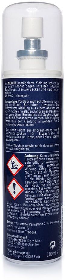 Nobite® Kleidung Spray 100 ml 100 ml Spray