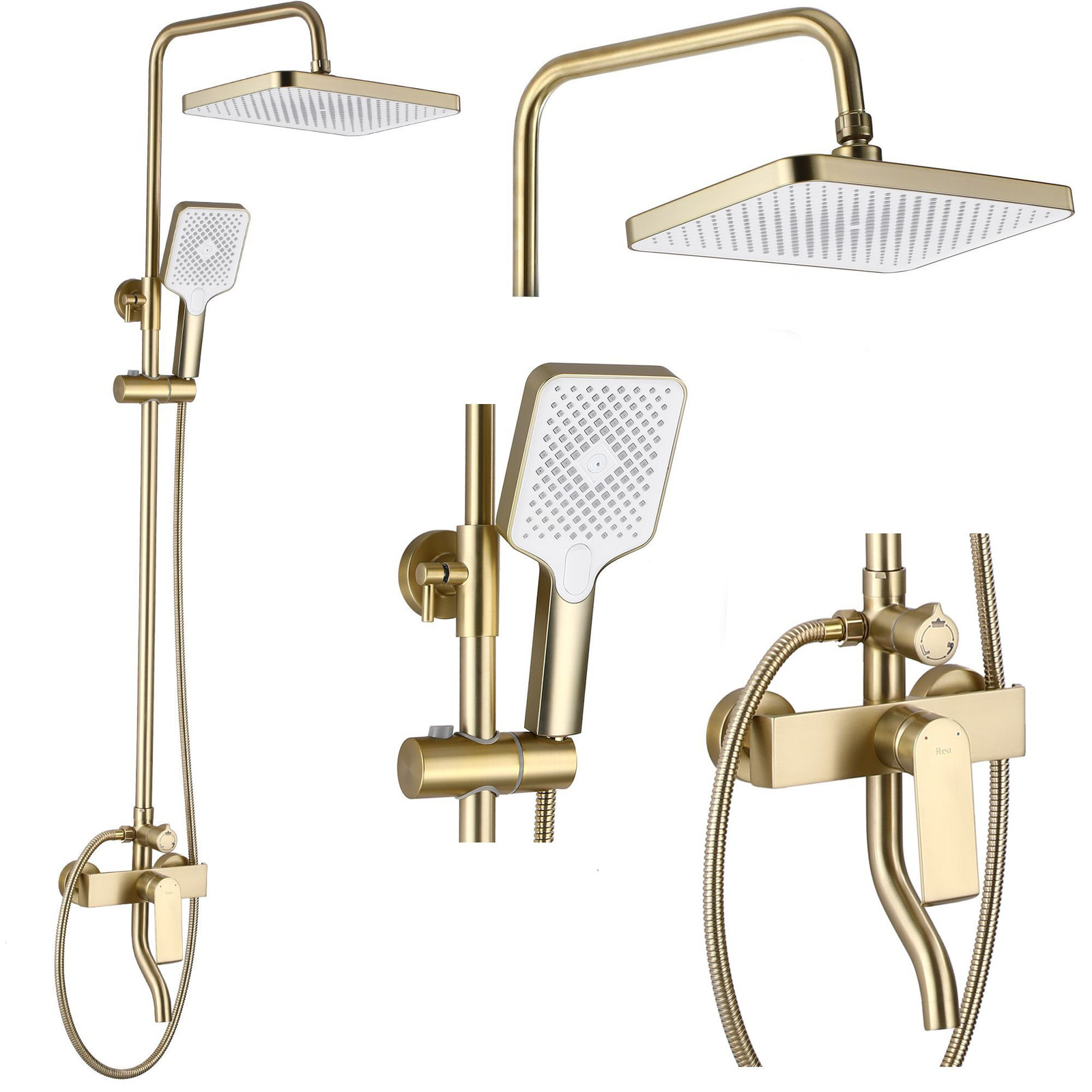 Rea Doucheset Hass Gold Brush