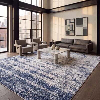 SAFAVIEH Adirondack Lida Modern Abstract Distressed Rug