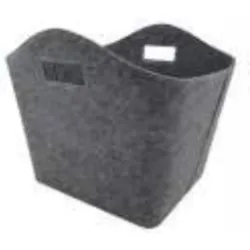 FIREFIX Filz-Kaminholztasche grau