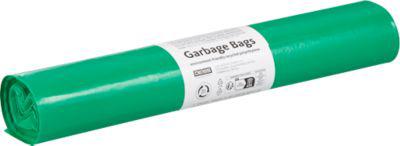 Deiss Müllbeutel, 60 l, Stärke 30 µ, LDPE, grün, 15 Stück
