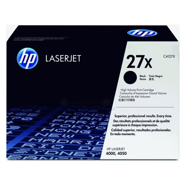 Inkadoo HP C4127XC27X Tonerkartusche schwarz Contract 10.000 Seiten ISO/IEC 19752 Schwarz (BK) (C4127XC)