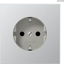 Jung SCHUKO-Steckdose aluminium AL1520 KI