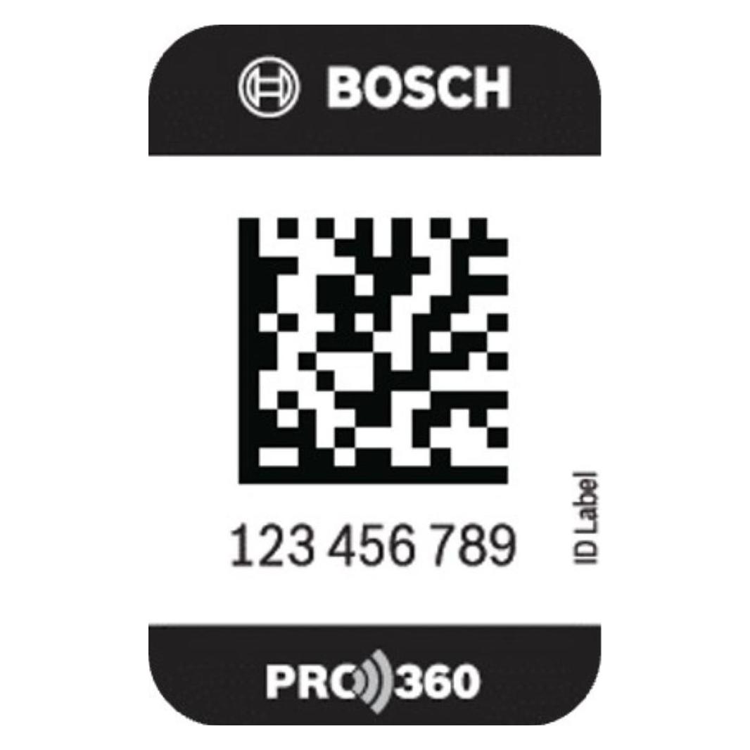 Bosch Professional Service-Box ID Label Small 50 | 1600A02C1K (1600A02C1K)