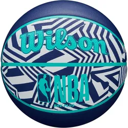 Wilson NBA Drive Plus Dazzle Camo Basketball indigo 7