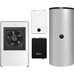 BOSCH Luftwärmepumpen-Paket JUPA CS757 CS7000iAW9IR-S, AWE9, FF20, BHS 750-6ERZ