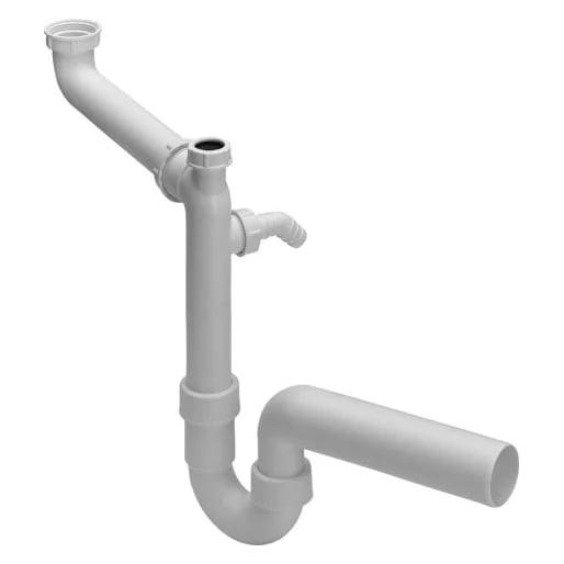 Viega Röhrengeruchverschluss Raumschaffer für Spüle, Modell 7850 G: 1½ DN: 40 (Flaschensiphon) (104429)
