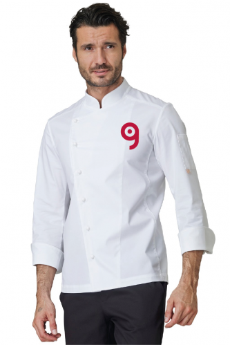 Giacca da Cuoco Gabriel, Manica lunga Personalizzate o neutre SIGGI HORECA