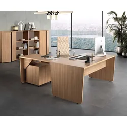 Design Schreibtisch L-Form Ecamp 2