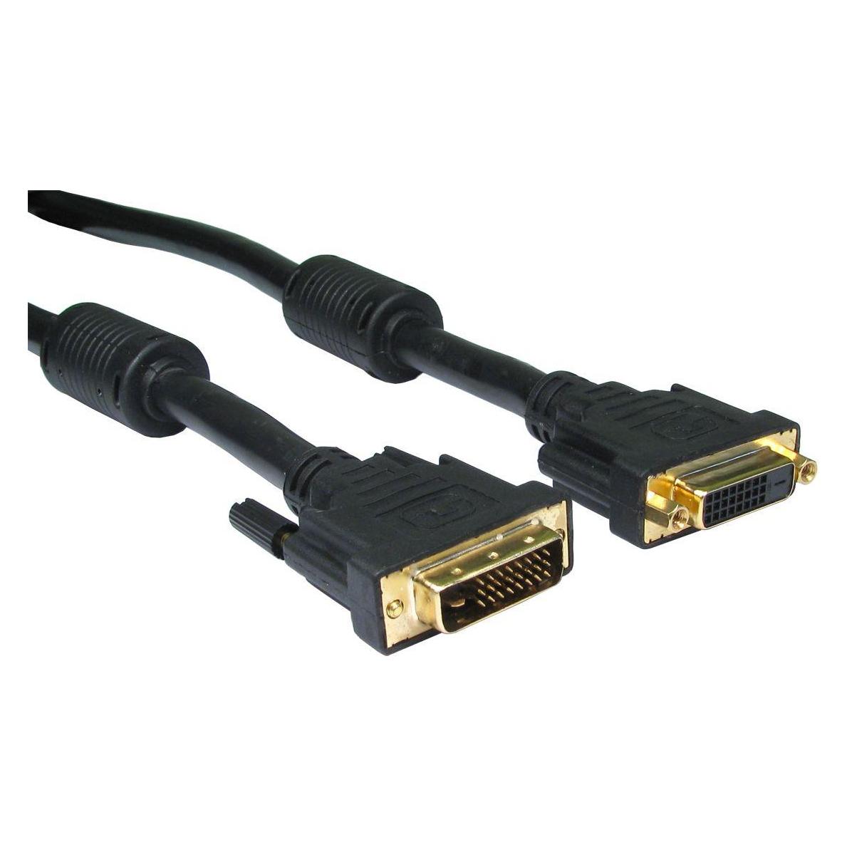Cables Direct CDL 5m DVI-D Dual Link Ext Cable (5 m) (CDL-DVF05)