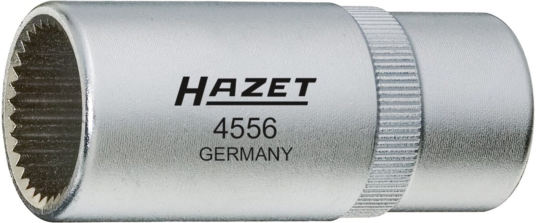 HAZET Druckventilhalter-Werkzeug 4556 Vierkant hohl 12,5 mm (1/2 Zoll) Außen-Vielzahn Profil 17.9 x 20)