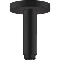 hansgrohe Deckenanschluss S 100 mm, 27393670, Farbe: Mattschwarz