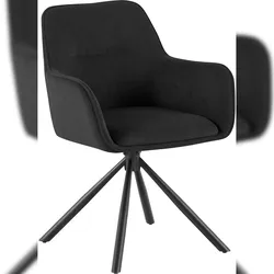 CLP Esszimmerstuhl Tipton Cord schwarz