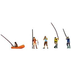 NOCH H0 Angler-Set 15891 Bemalt
