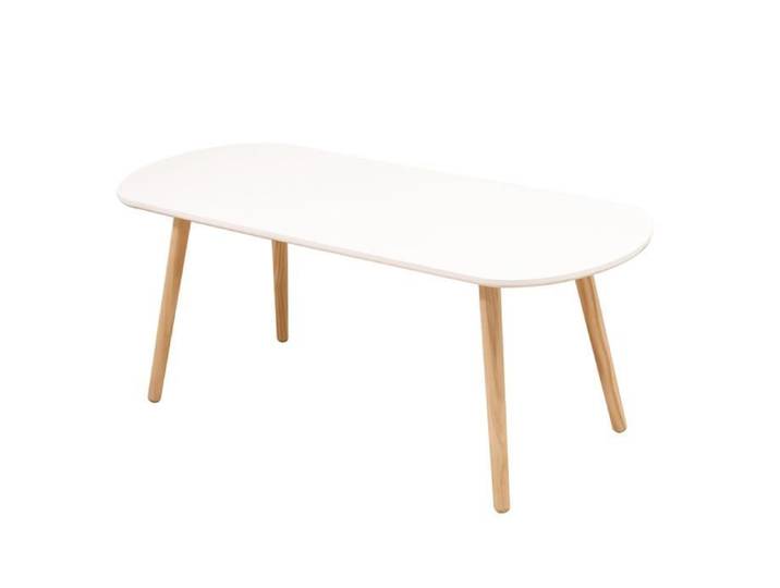 Table basse - OHMG - 110x50x45cm - Pieds en bois - Imperméable - Style scandinave