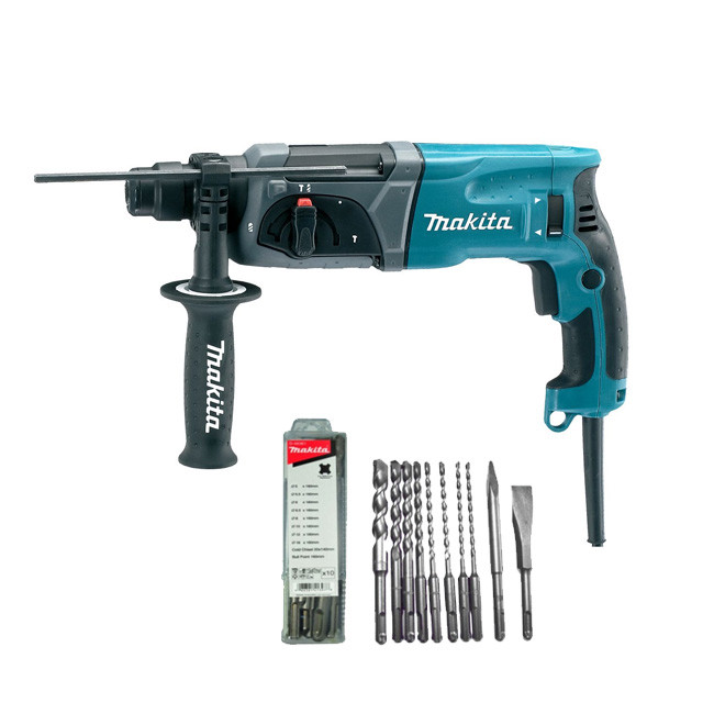 Makita HR2470X16 combihamer met accessoires