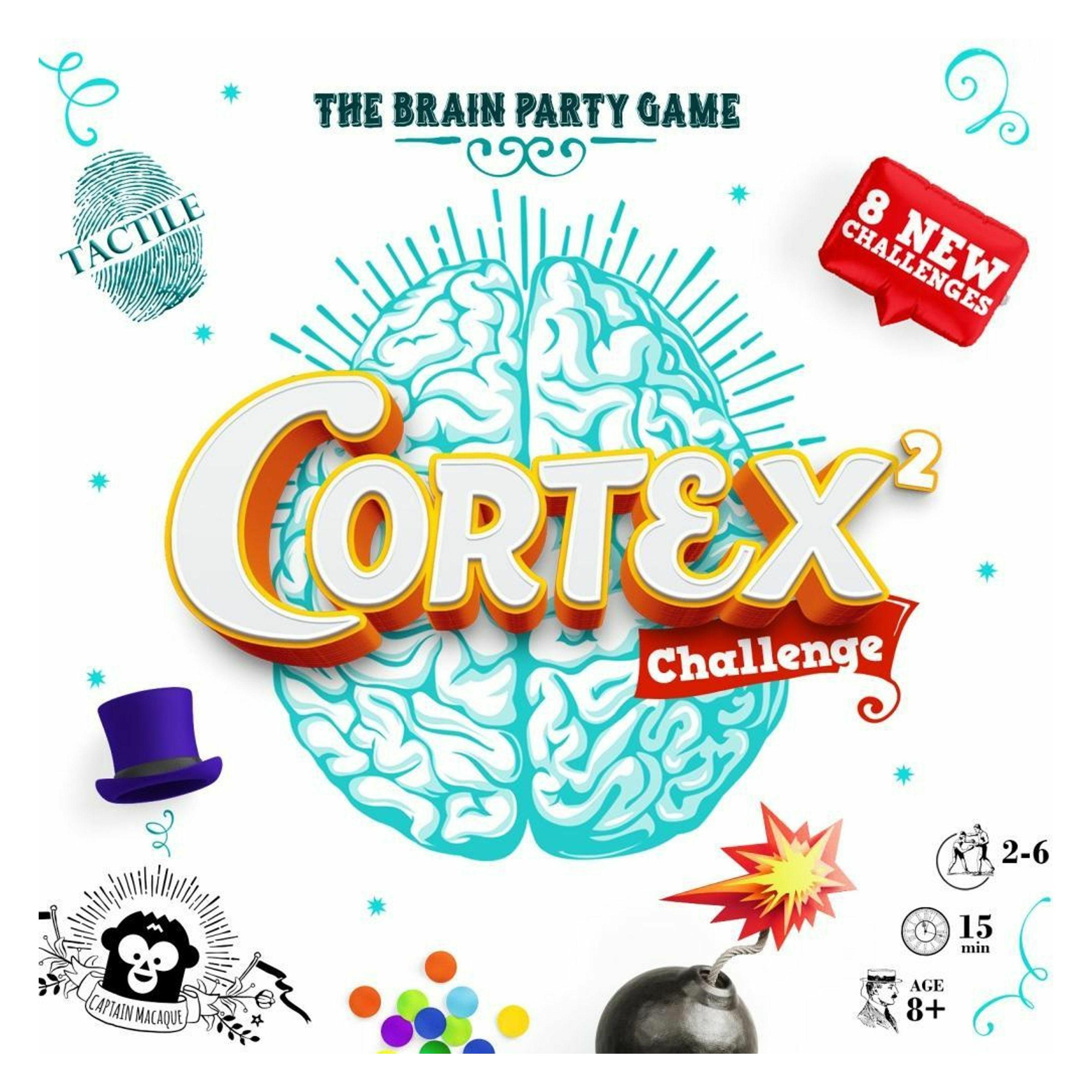 Asmodée MAC0008 - Cortex 2 Challenge, Kartenspiel, für 2-6 Spieler, ab 8 Jahren (Deutsch, Englisch, Französisch, Italienisch, Niederländisch, Spanisch, 2 - 6 Spieler) (MAC0008)