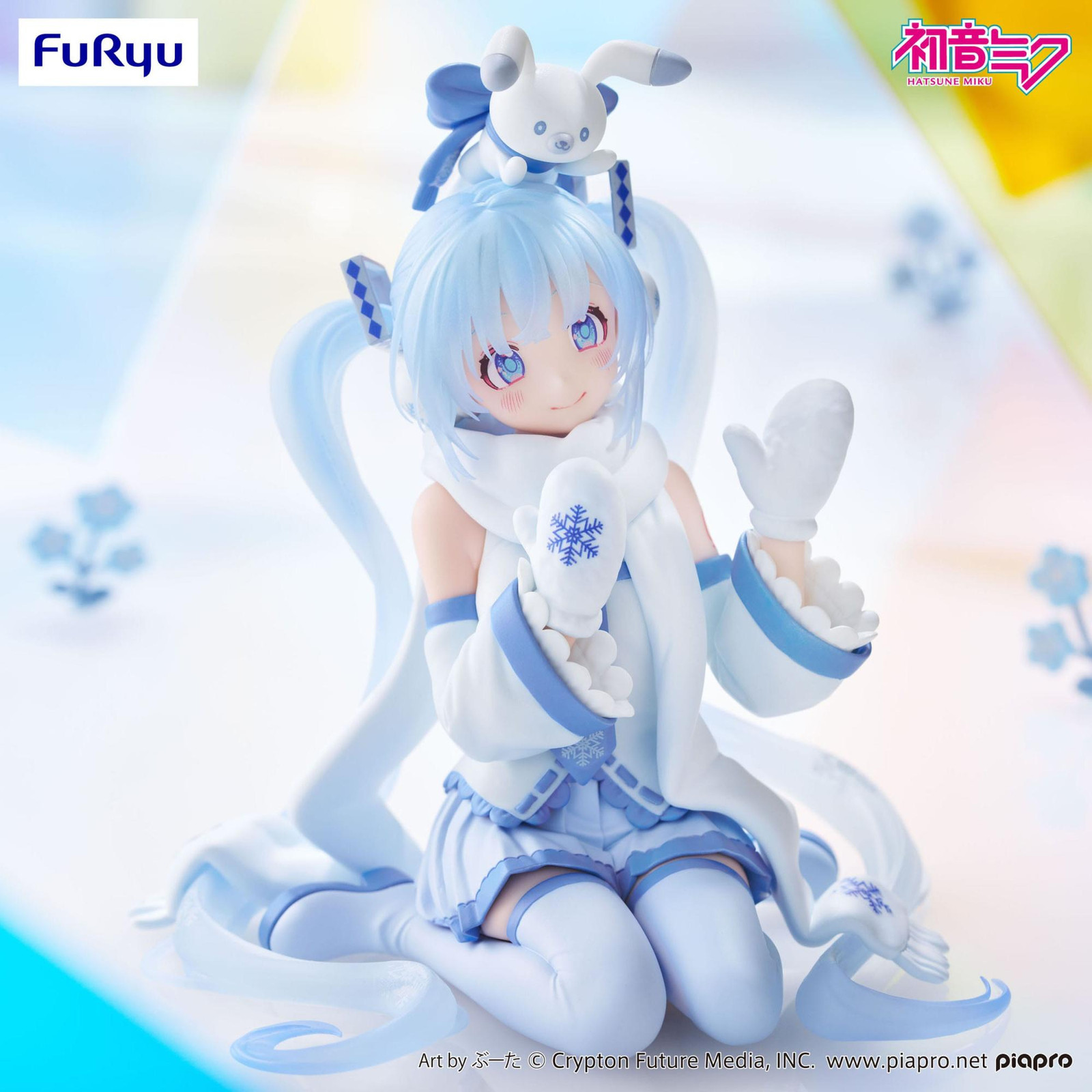 FuRyu Hatsune Miku Snow Miku Noodle Stopper 15 cm