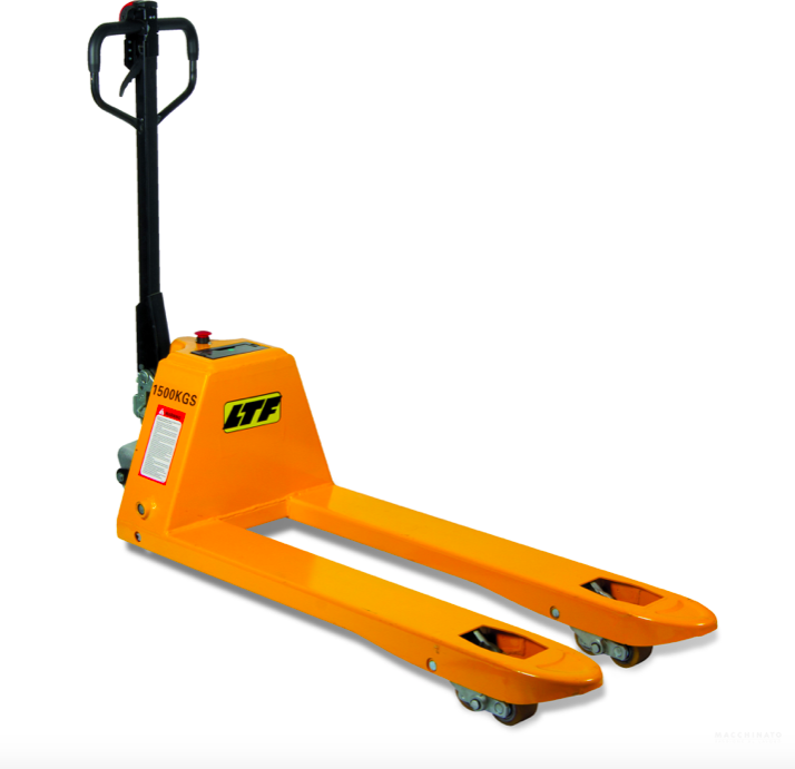 Ltf 05.9500005SE Transpallet semi-elettrico a forche lunghe