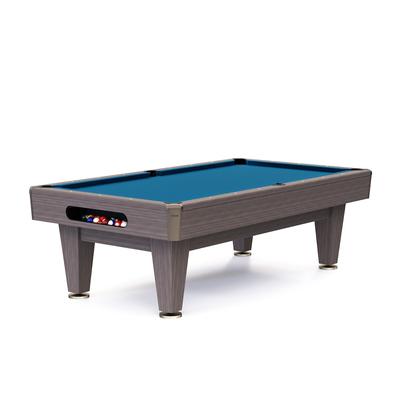 Stradivari Billardtisch "Nero", EuroSpeed, Blau, 9 ft (Spielfeld 254x127 cm)