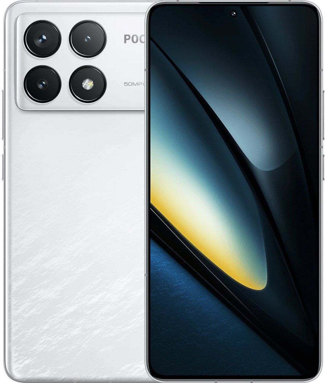 Xiaomi Poco F6 Pro   16 GB   1 TB   Dual-SIM   blanc - Refurbished