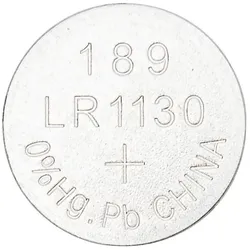 Q-Connect® KF14556 Knopfzellen-Batterie Alkali-Mangan LR54/189/AG10 10er Pack