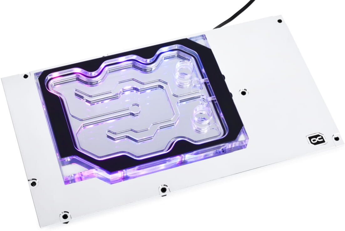 Alphacool Eisblock Aurora GPX-N Acryl Active Backplate 3090 TI F...