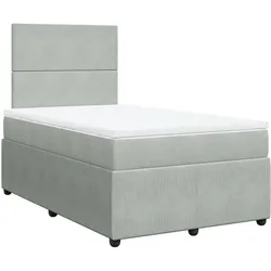 vidaXL, Boxspringbett, Erdmute (Schlichtes Design) (120 x 200 cm)