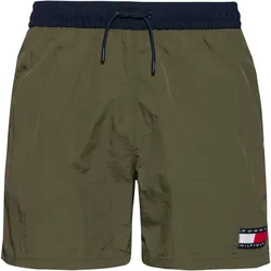 Tommy Hilfiger HERITAGE Badehose Herren | Gr. S | oliv - oliv