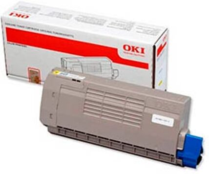 Oki 44318605 toner amarillo