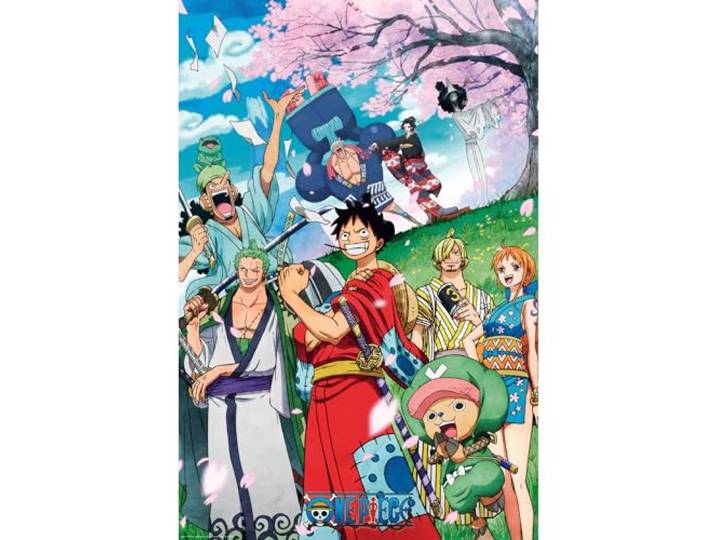 ABYstyle - One Piece - Wano poster opgerold gefilmd (91,5 x 61 cm)