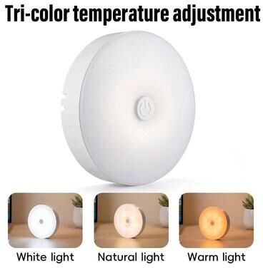 Uplift Picks Rechargeable LED Touch Light 3 Color Dimmable Cabinet Lamp d quality Assurance 3 Colors In One