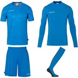 uhlsport Prediction Torwart-Set Herren fluo blau M