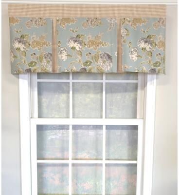 RLF Home Floral Essence Pleated Valance