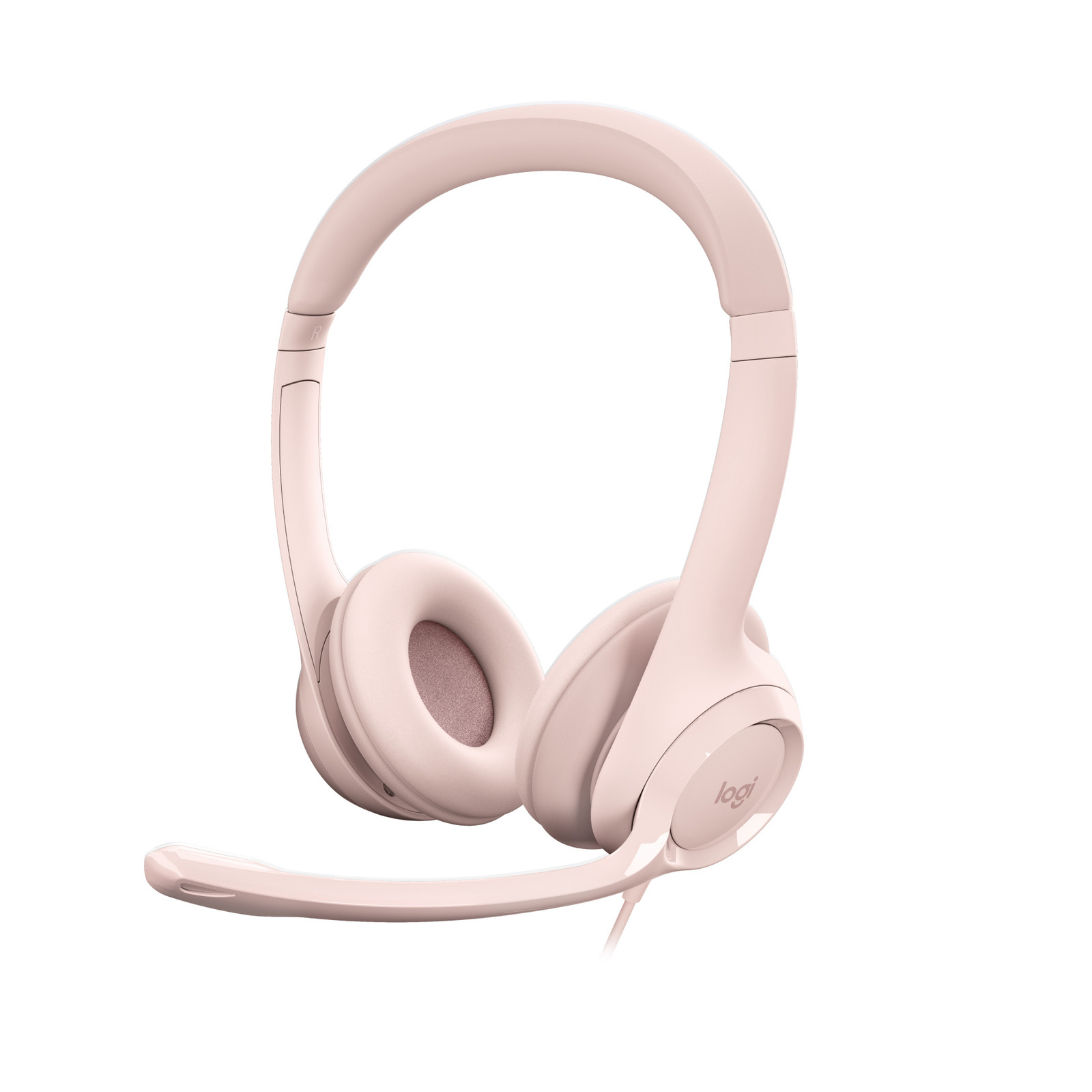 Logitech H390 USB-Headset On-Ear - Roze
