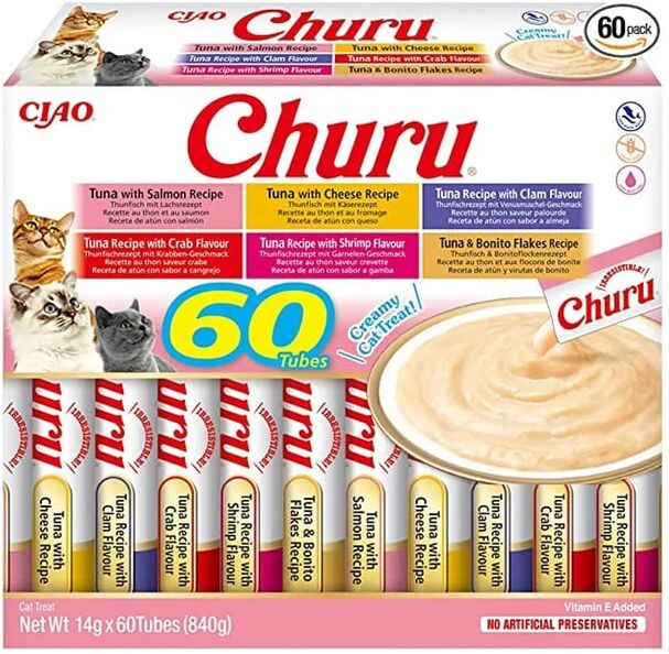 Churu Cat Variedades De Atún 60 Unds 14g