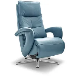 HUKLA Sessel ER08 Leder Blau Ocean